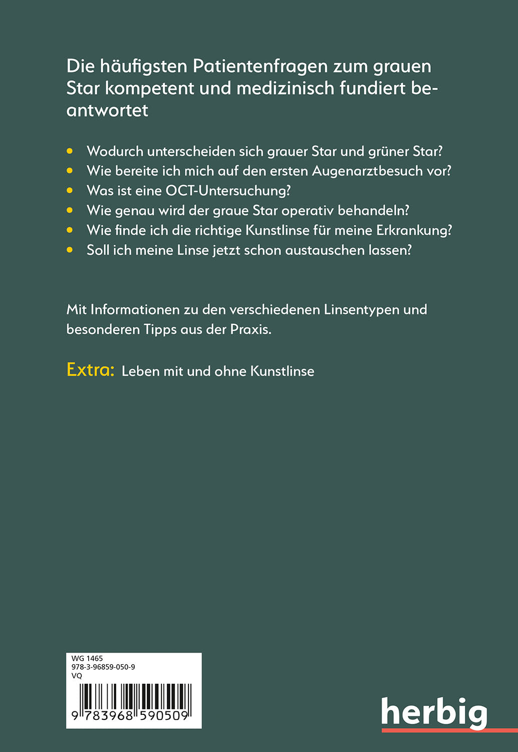In der Sprechstunde: Grauer Star; Erkennen - verstehen - behandeln