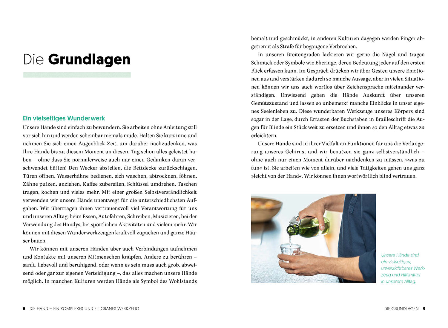 Gesunde und starke Hände