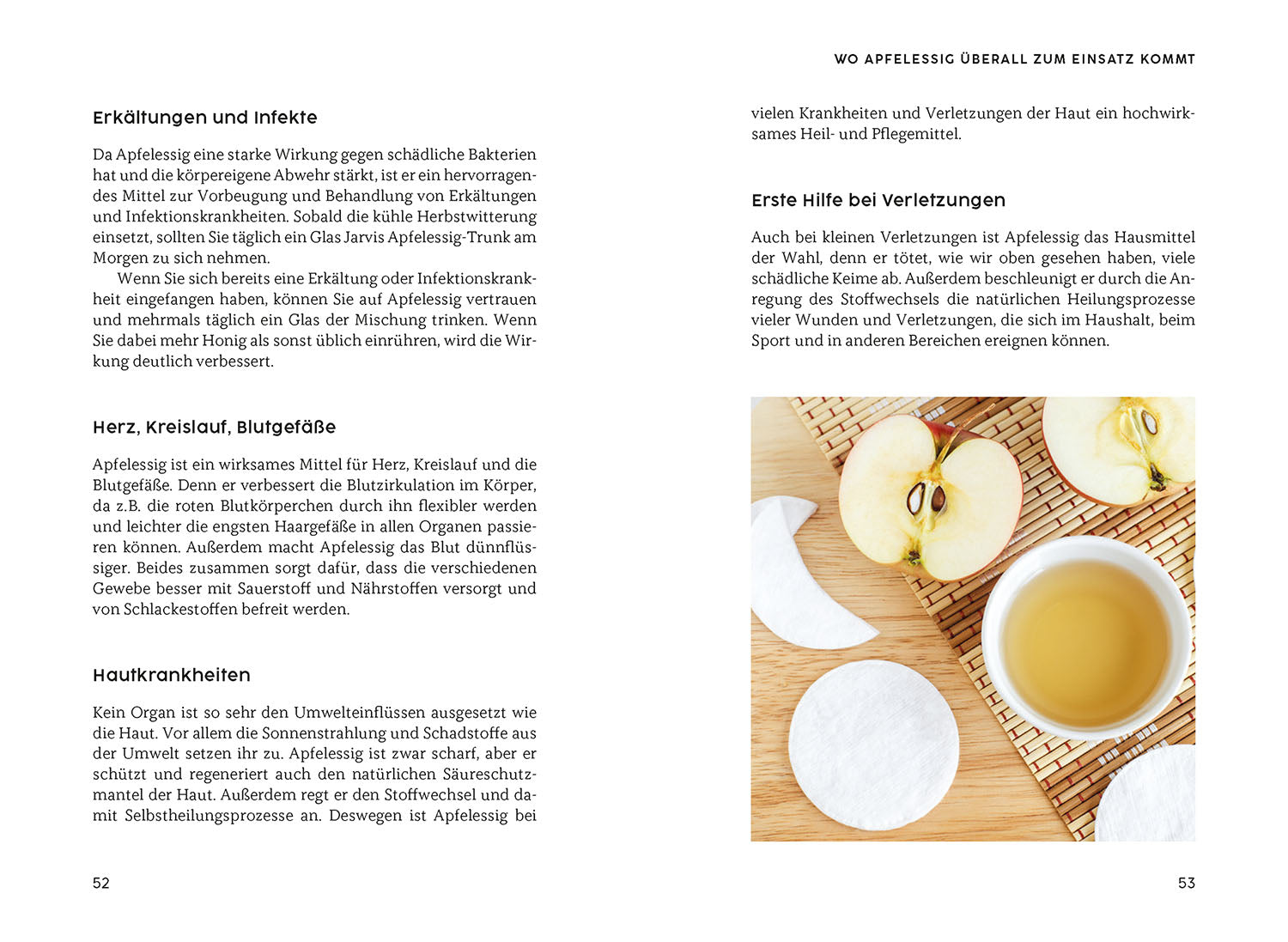 Gesund mit Apfelessig