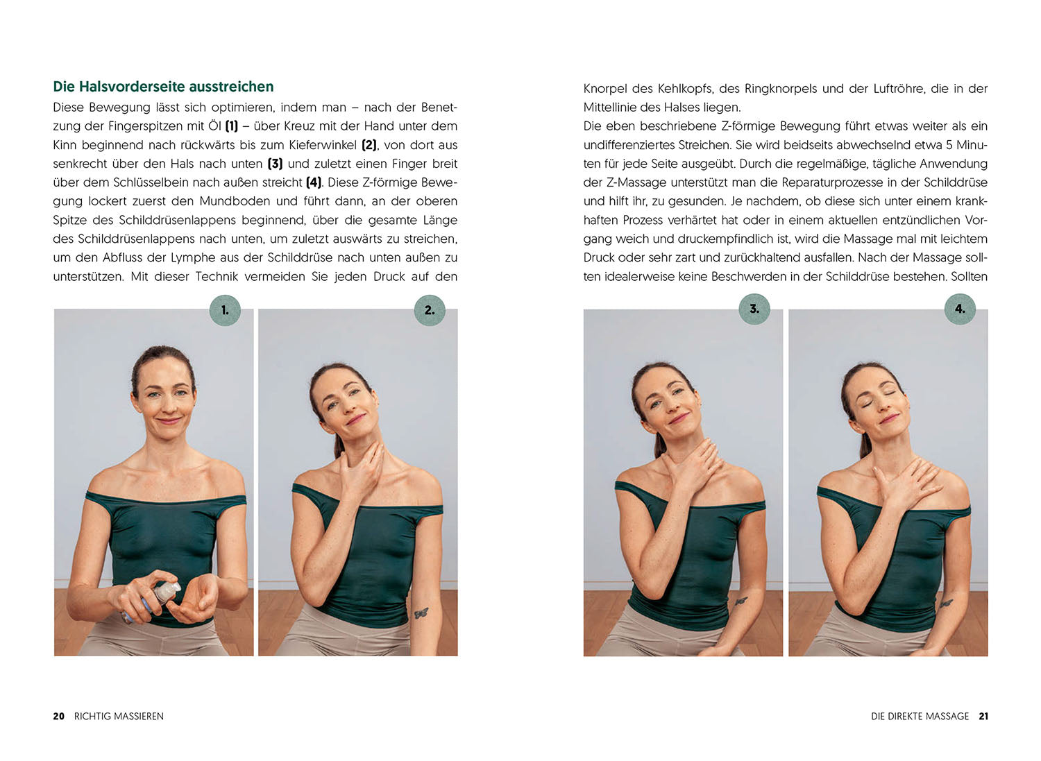 Thyroid massage