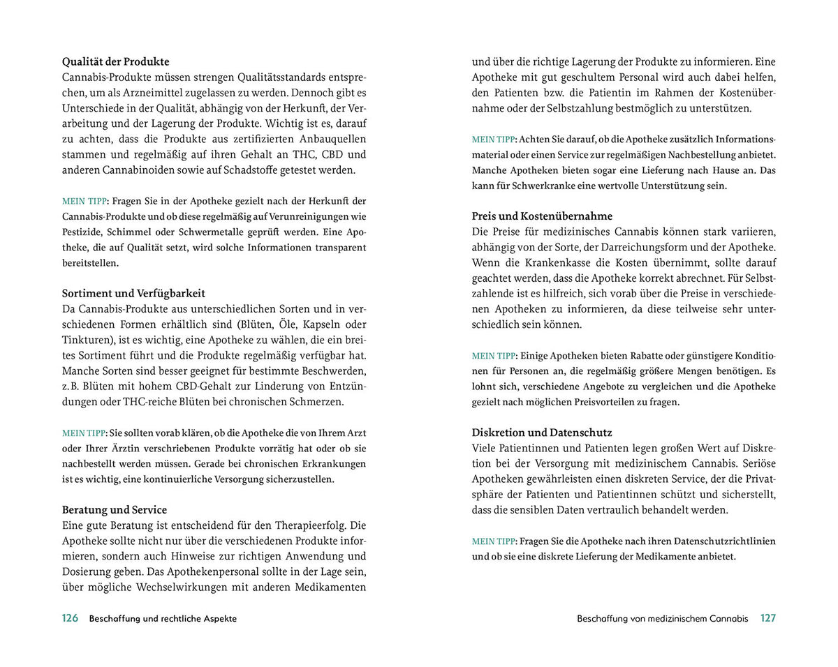 Patientenratgeber: Cannabis