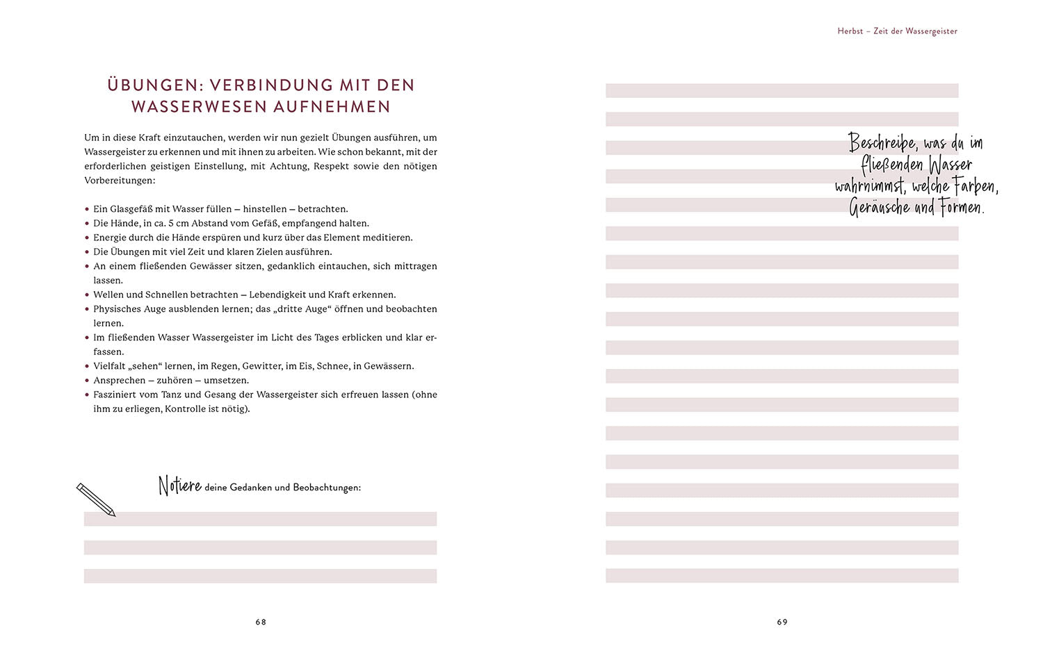 Die Welt der Naturgeister - Das Arbeitsbuch