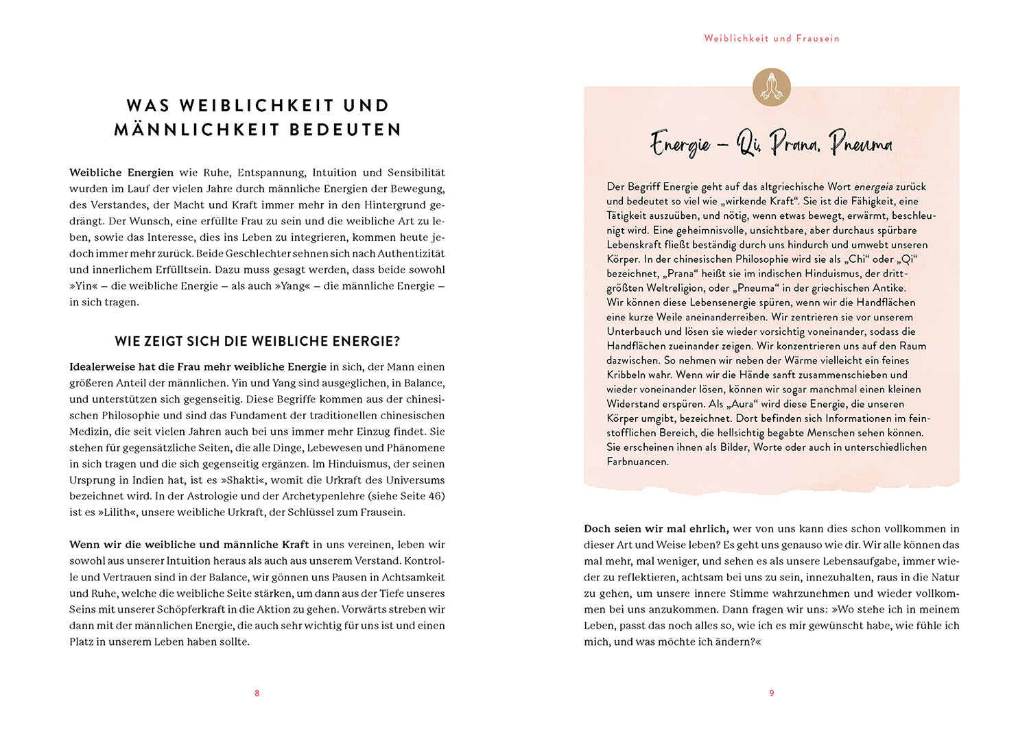 Lebe deine weibliche Energie