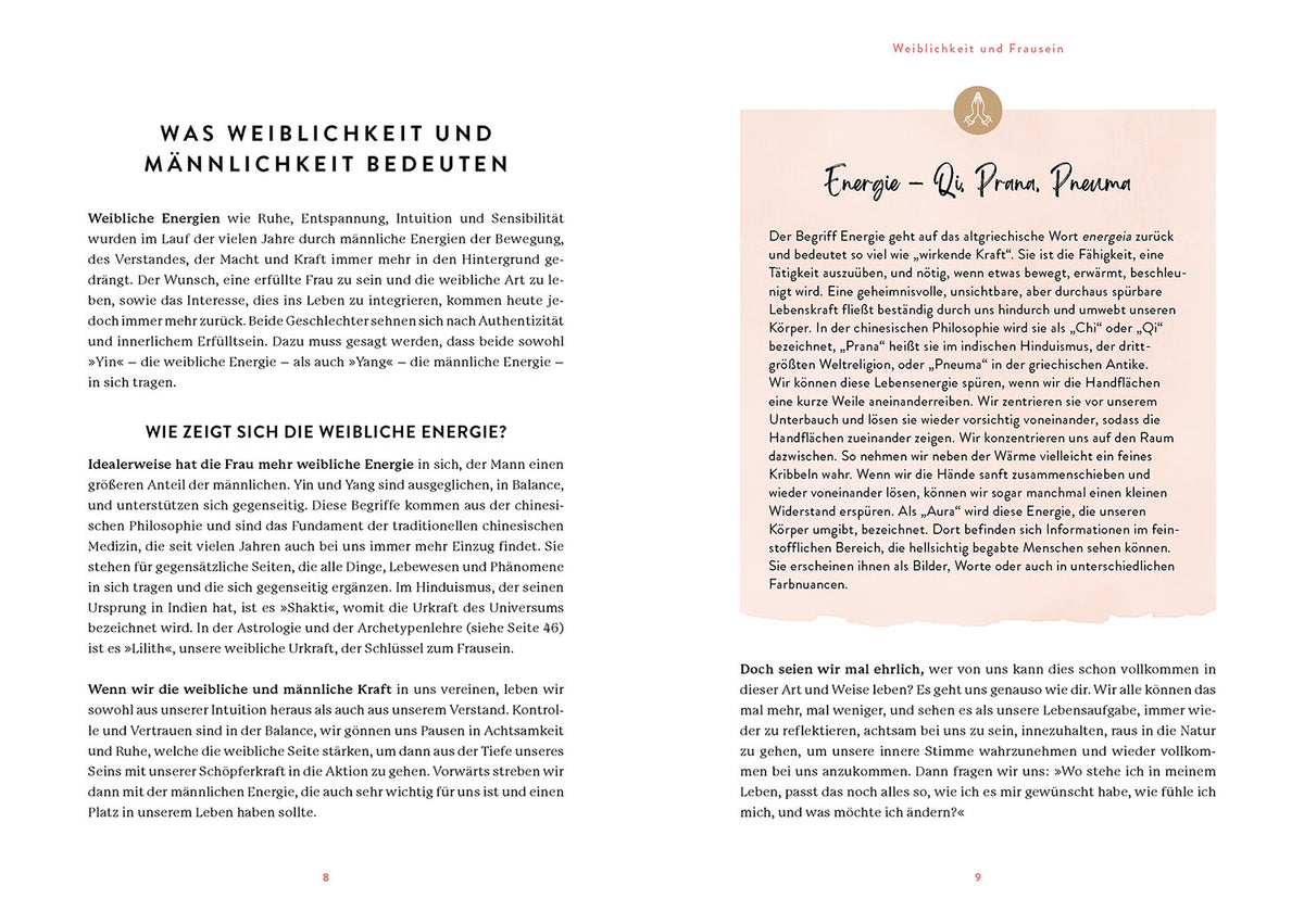 Lebe deine weibliche Energie