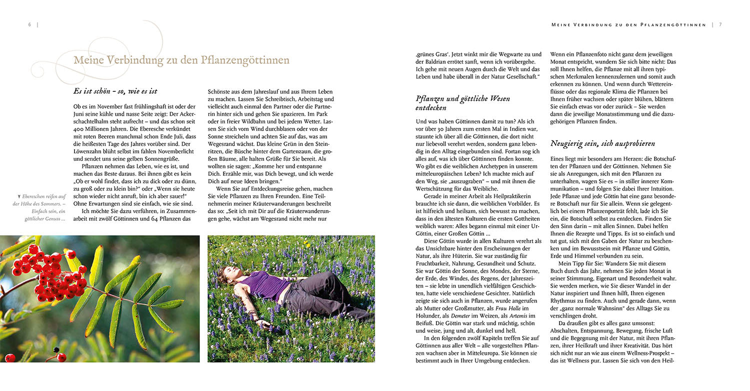 Pflanzengöttinnen und ihre Heilkräuter