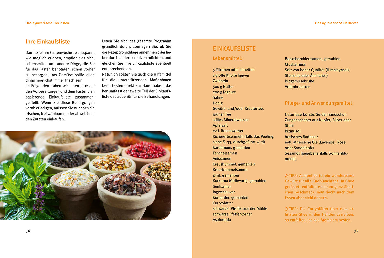 Ayurvedisches Heilfasten