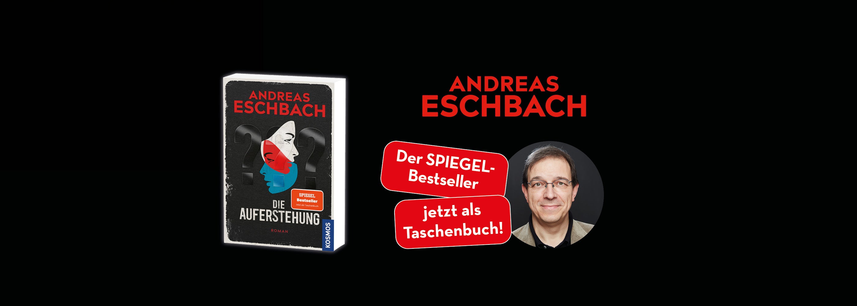 Banner Andreas Eschbach "Die Auferstehung" - Jetzt als Taschenbuch