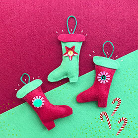 Weihnachtsstiefel
