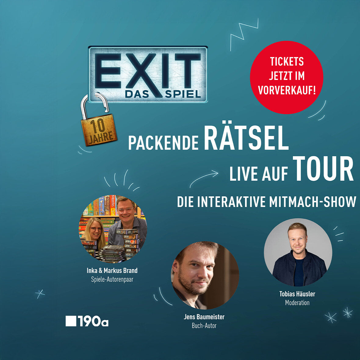 EXIT® – Das Spiel live als interaktive Mitmach-Show!