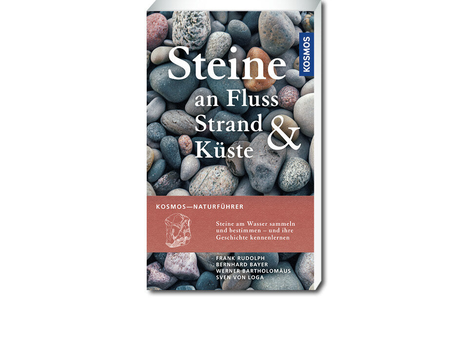 Steine an Fluss, Strand und Küste Banner