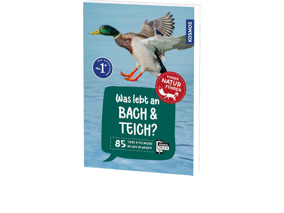 Was lebt an Bach und Teich? Kindernaturführer Banner