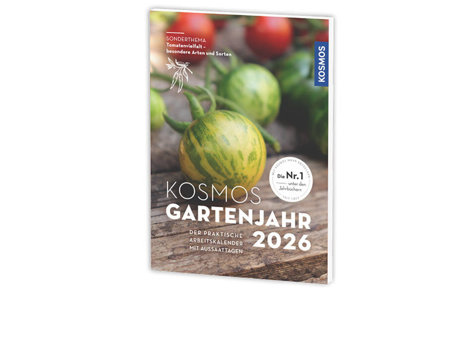 Kosmos Gartenjahr 2026 Banner