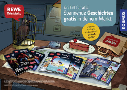 KOSMOS Marken erobern den Einzelhandel: KOSMOS, TCC und REWE starten gemeinsame Sammelaktion