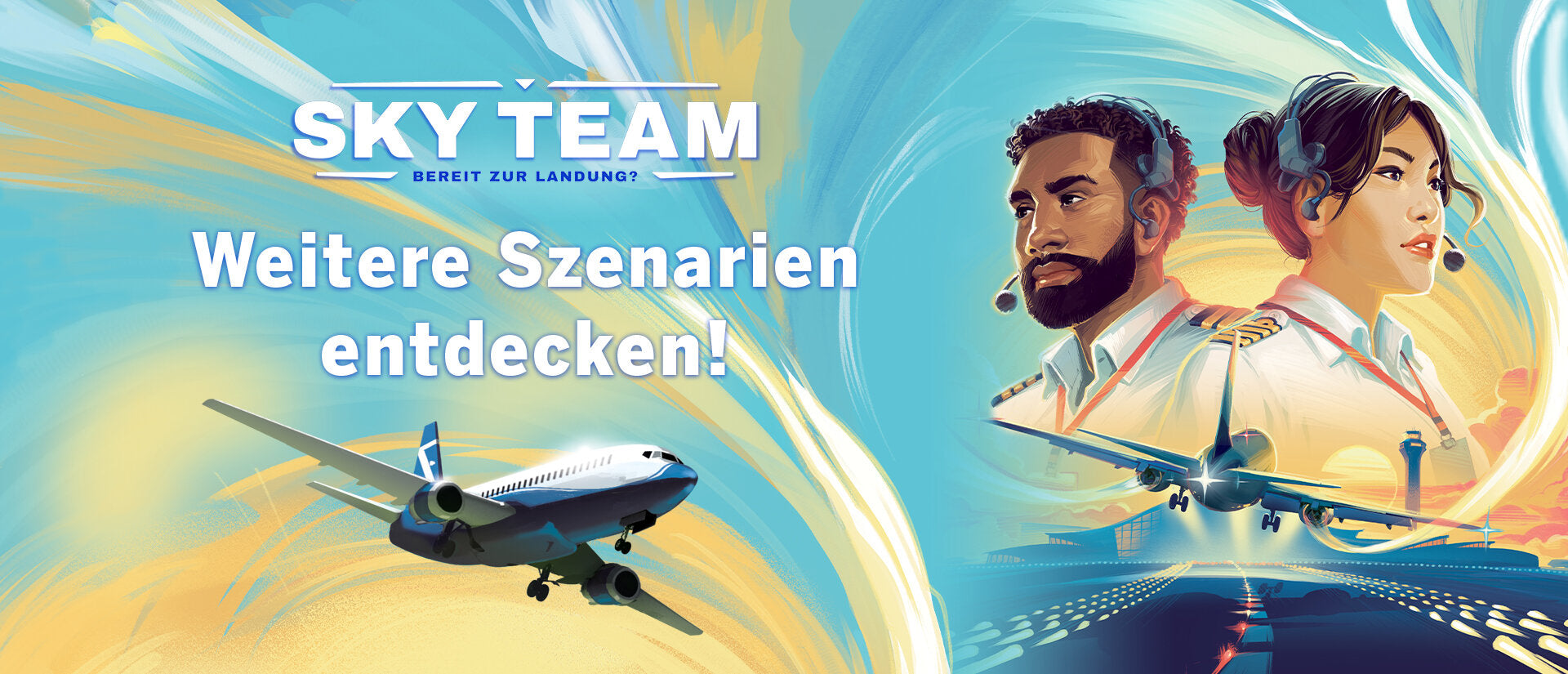 Fliege zu aufregenden neuen Zielen und entdecke neue Szenarien!