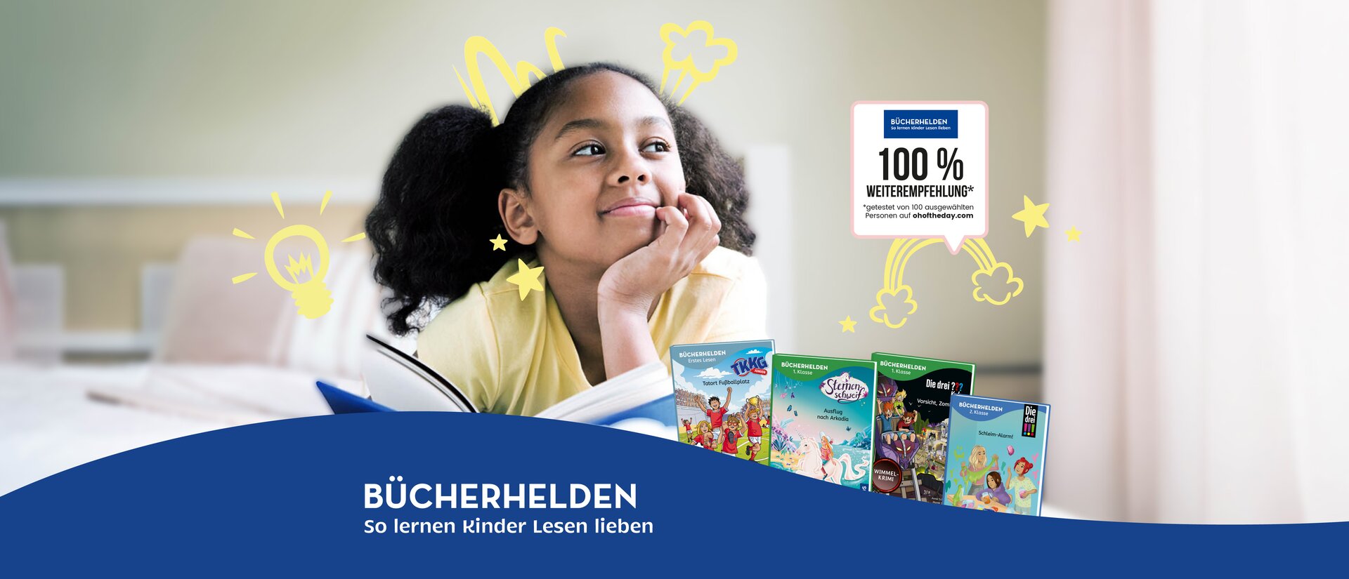 Unsere neuen Bücherhelden!