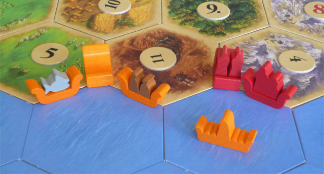 CATAN - Figuren Viking-Edition - Entdecker & Piraten-Erweiterung, bis 6 Spieler