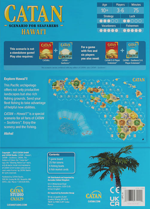 CATAN - Hawaii Scenario (Englisch)