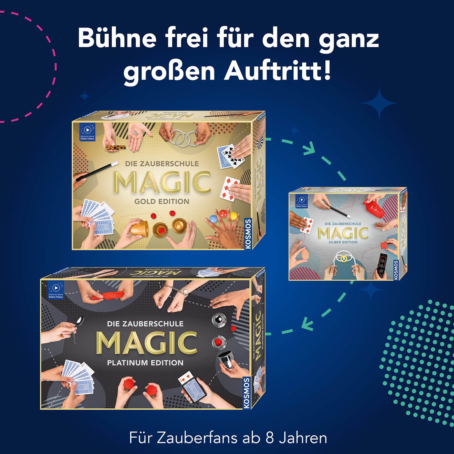Die Zauberschule MAGIC Silber Edition