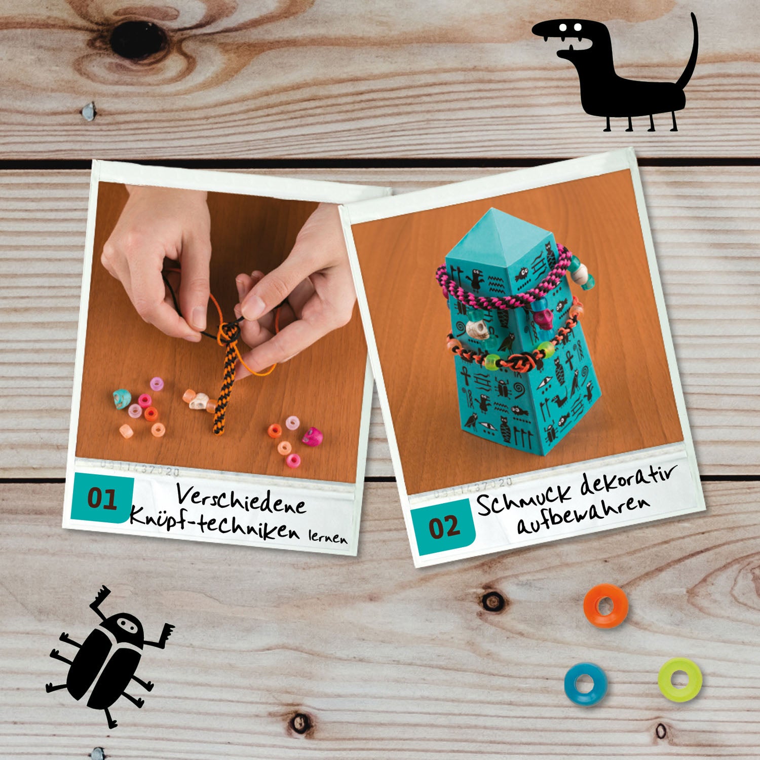 Armbänder knüpfen