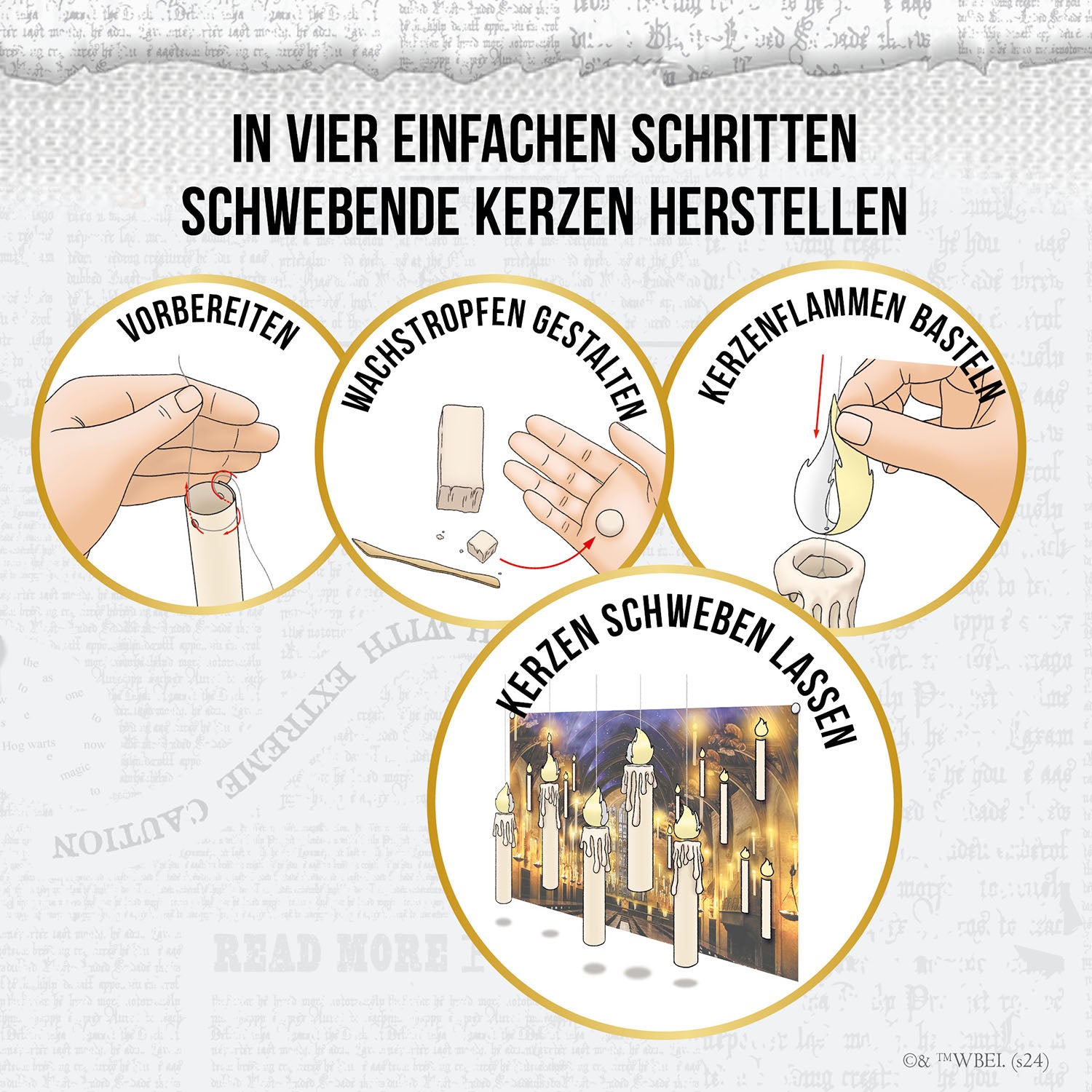 Harry Potter - Schwebende Kerzen
