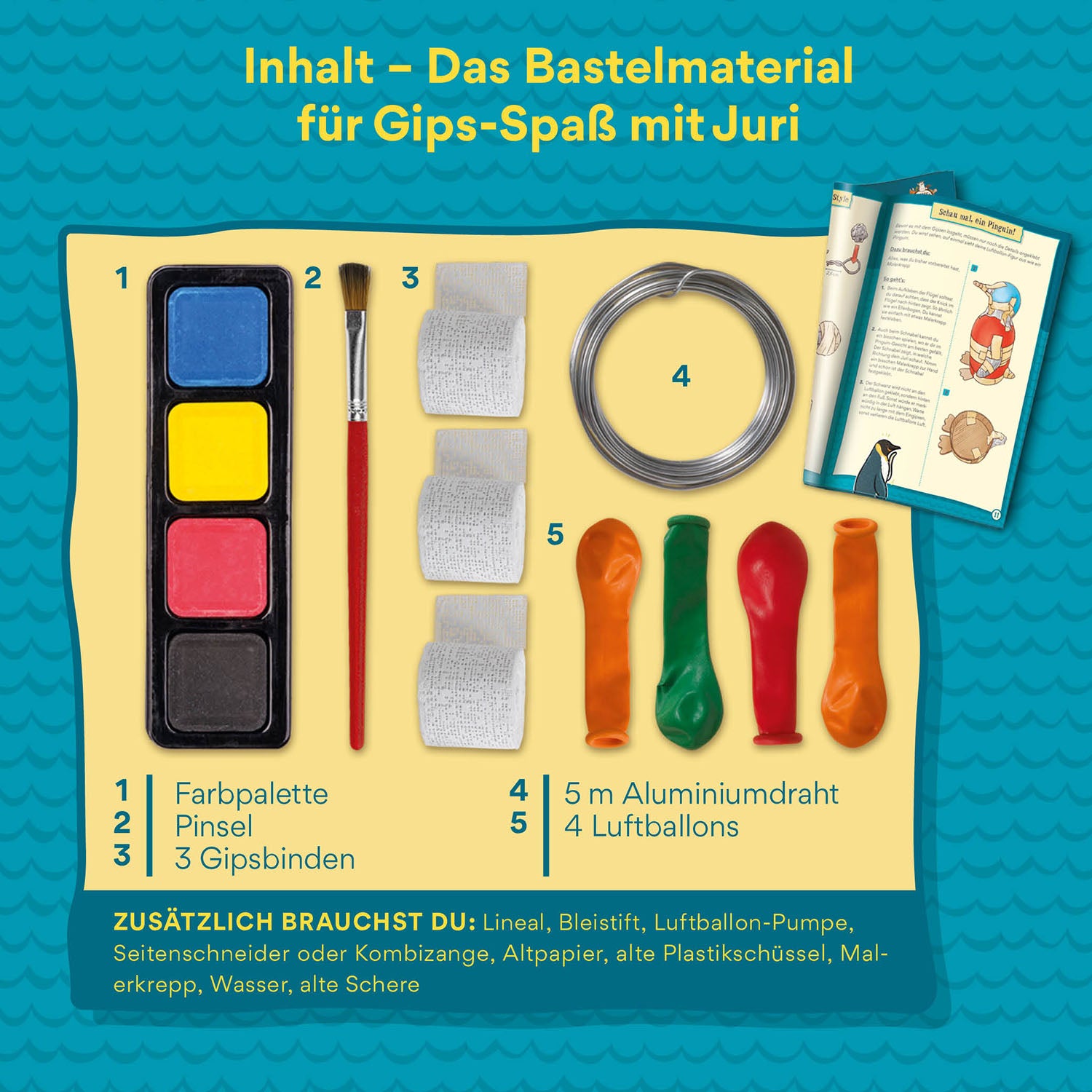 Die Schule der magischen Tiere - Gips-Spaß mit Juri
