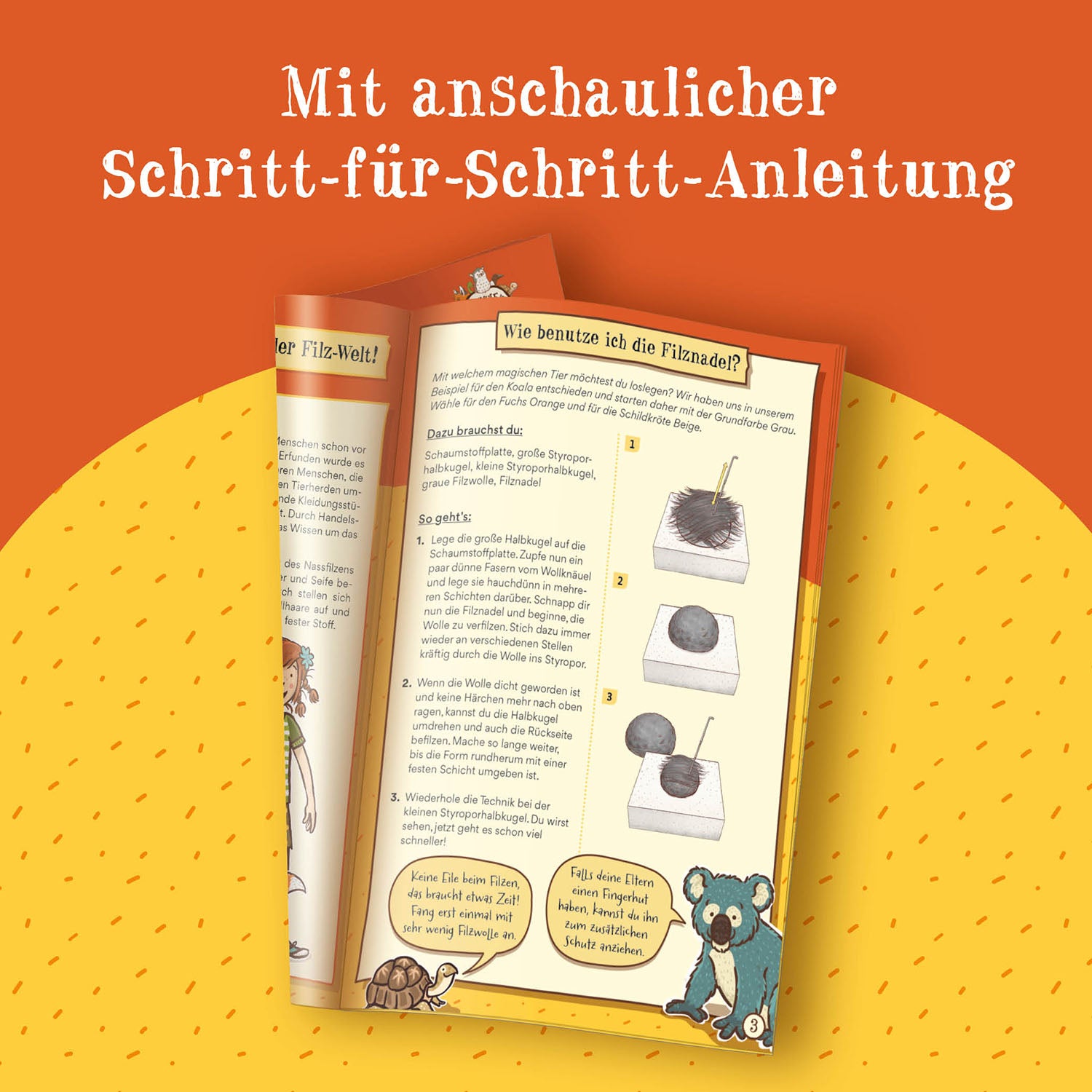 Die Schule der magischen Tiere - Tiere filzen