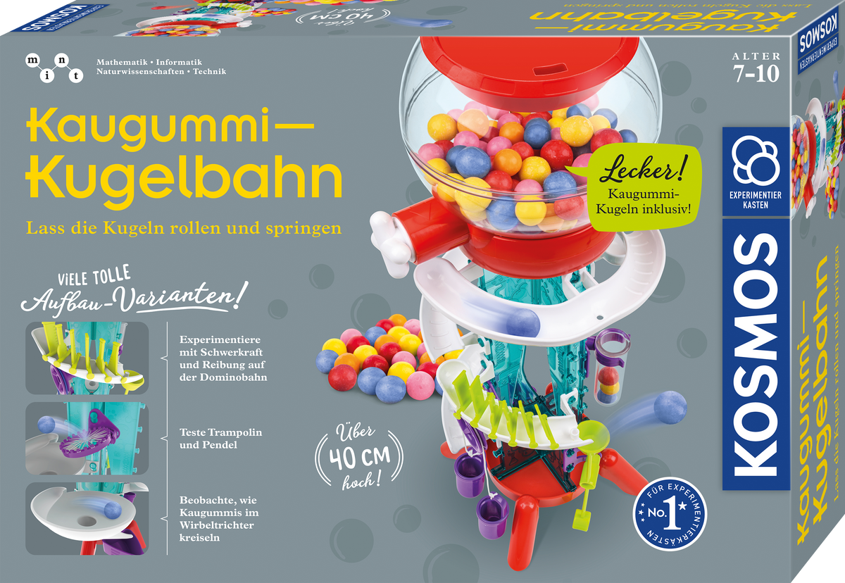 Kaugummi-Kugelbahn