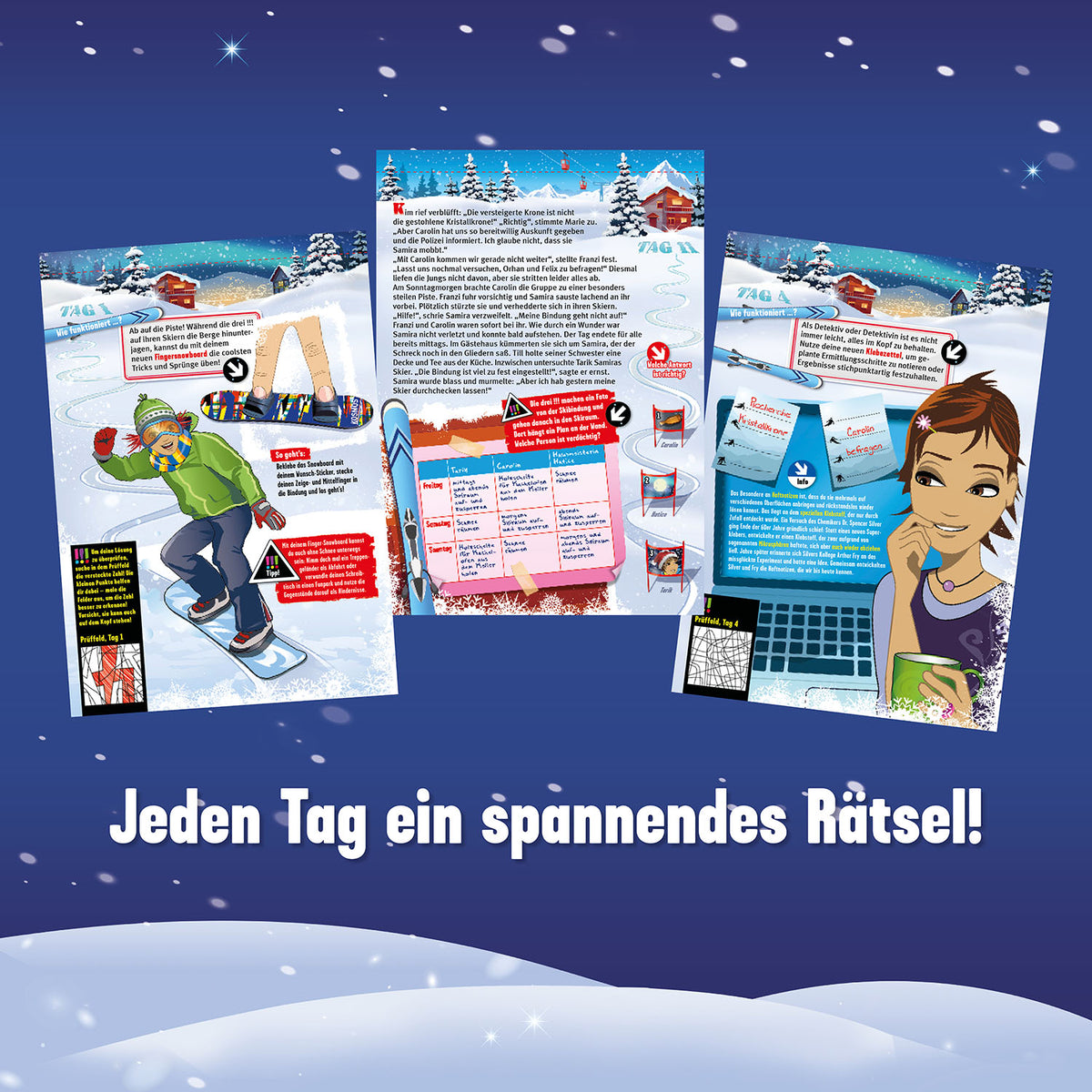 Die drei !!!- Adventskalender 2023