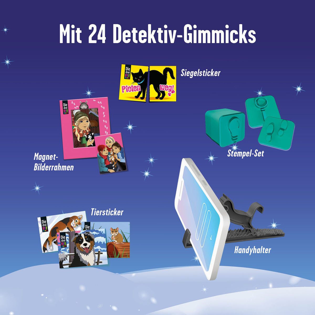 Die drei !!!- Adventskalender 2024
