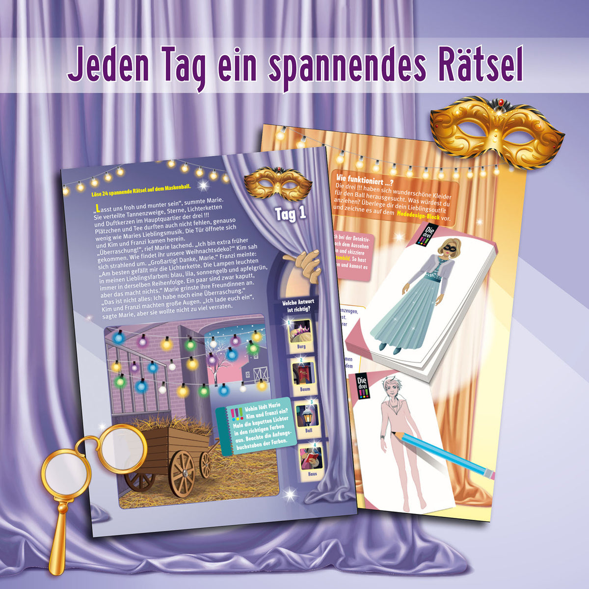 Die drei !!!- Adventskalender 2026