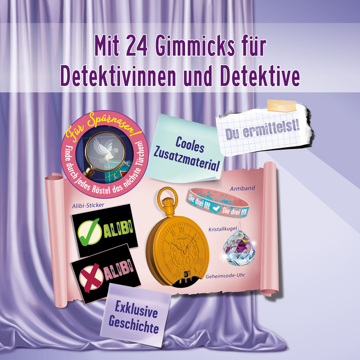 Die drei !!!- Adventskalender 2026