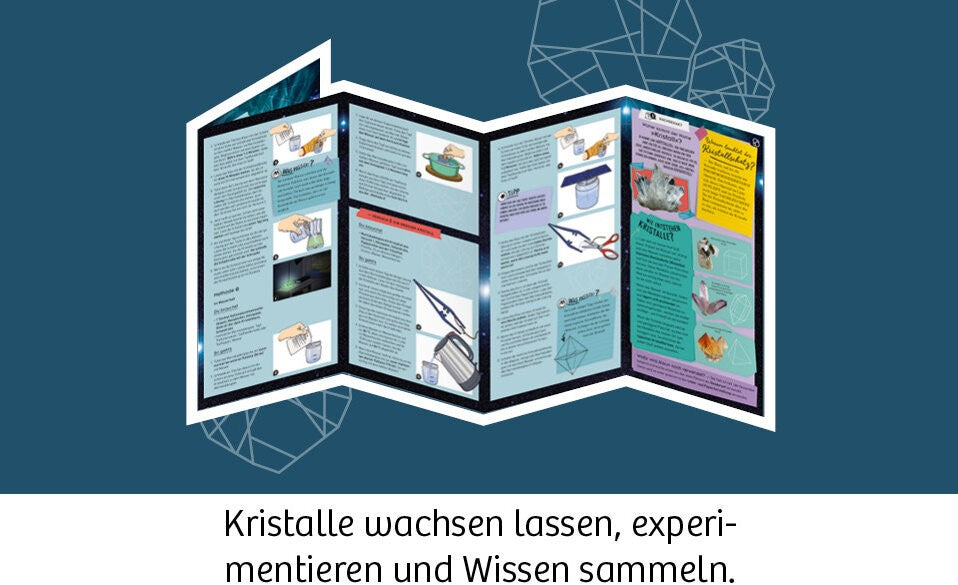 Schritt-für-Schritt- Anleitung mit farbigen Illustrationen