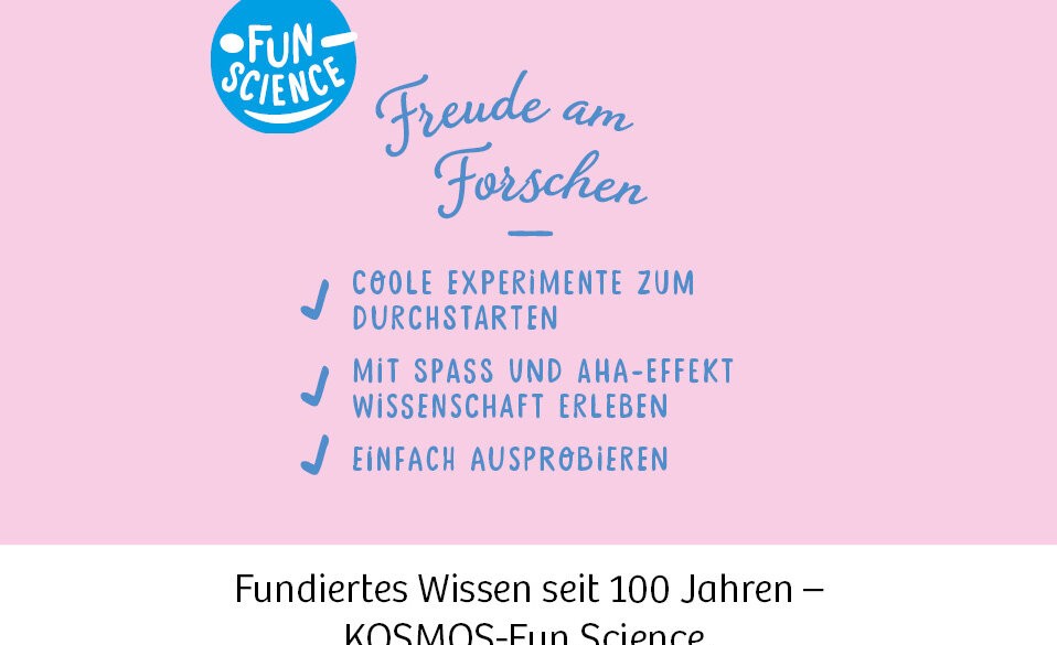 KOSMOS Experimentierkästen -Fun Science entdecken