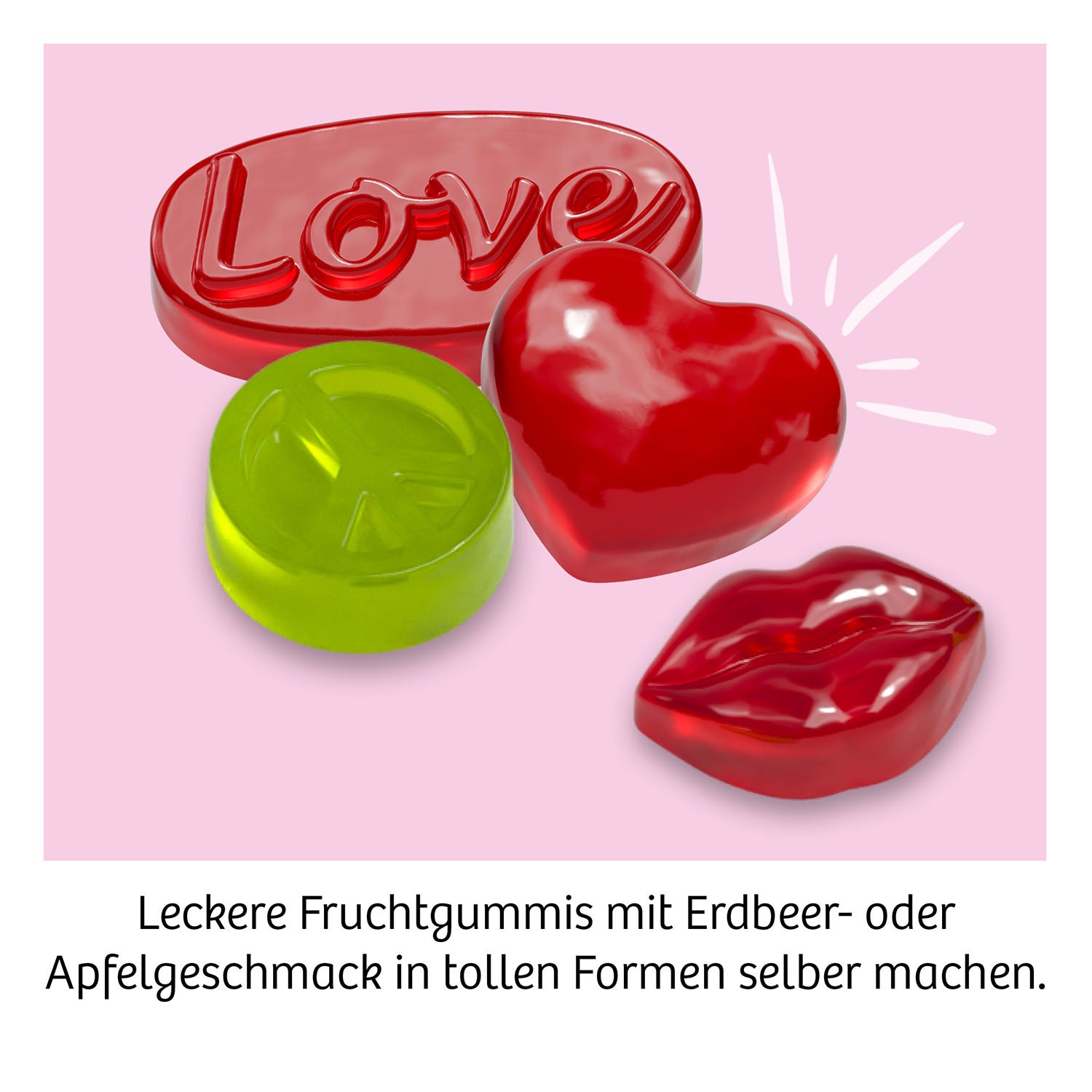 Fun Science Fruit Gummy Lab Love & Hearts