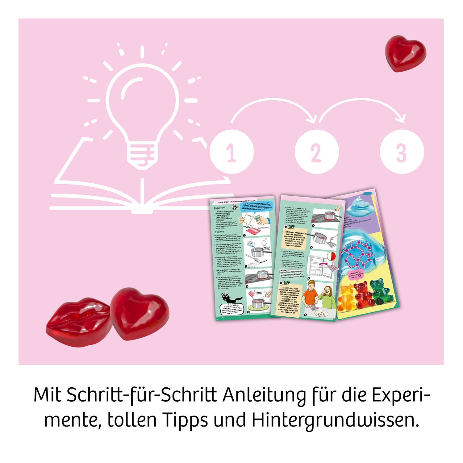 Fun Science Fruit Gummy Lab Love & Hearts