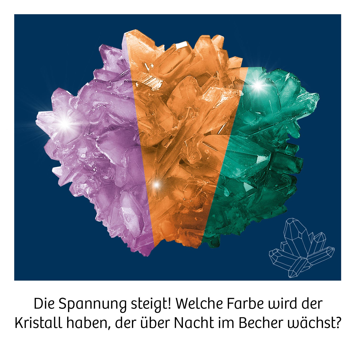 Überraschungs-Kristalle