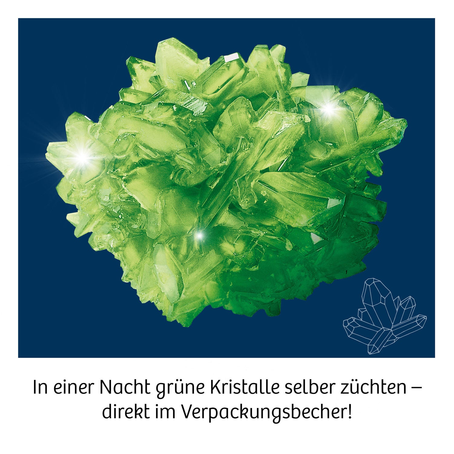 Grüne Kristalle