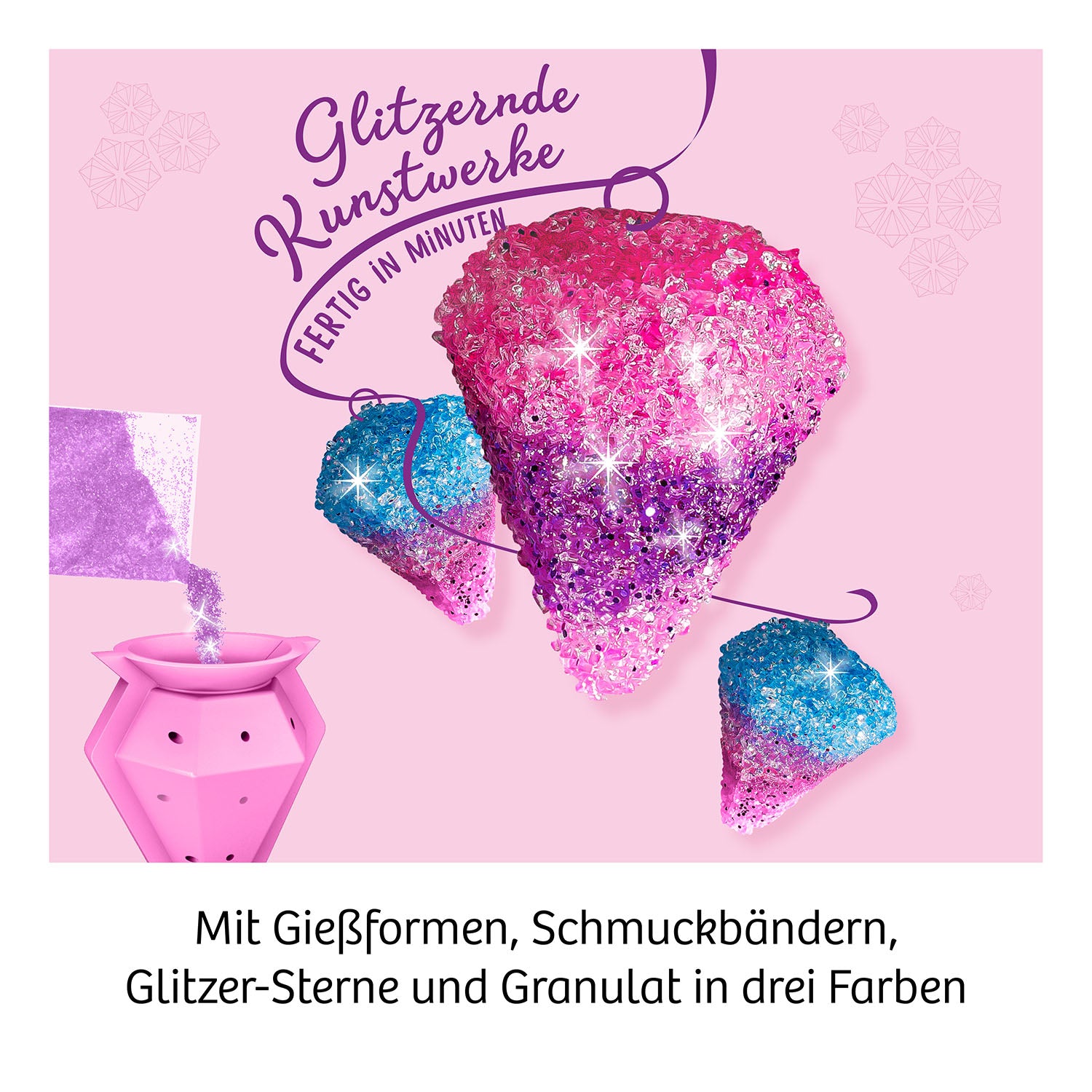 Glitzer-Diamanten