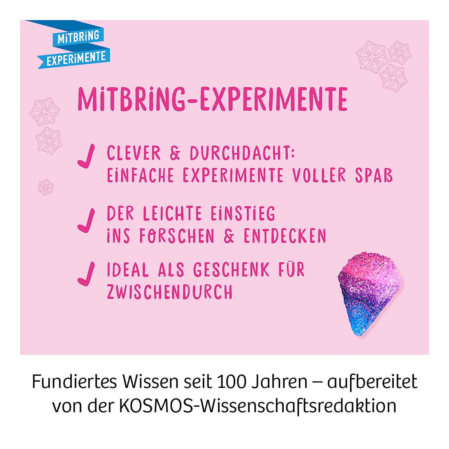 Glitzer-Diamanten
