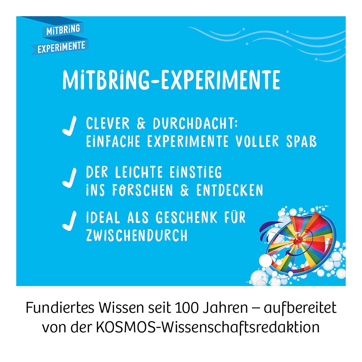 Experimente für die Badewanne