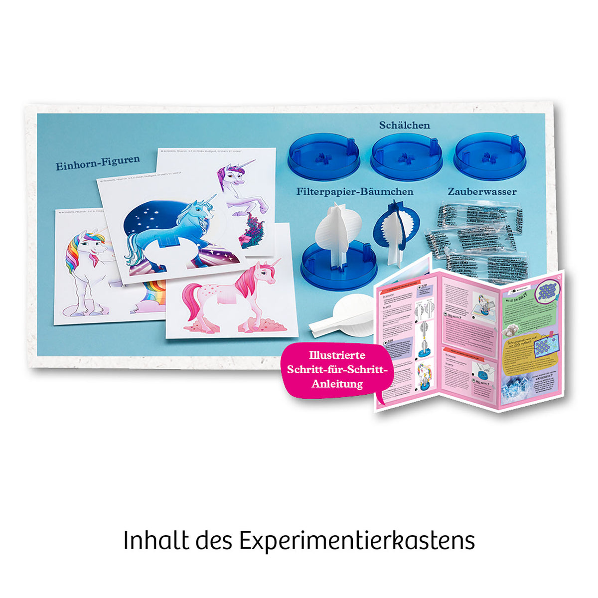 Kristall-Einhörner