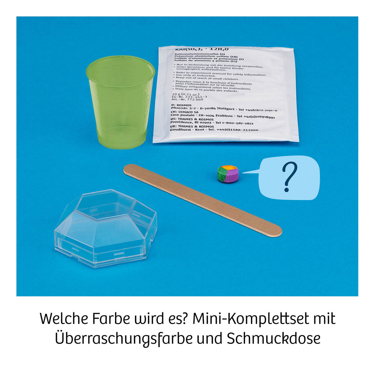 Kristalle Überraschungsfarbe