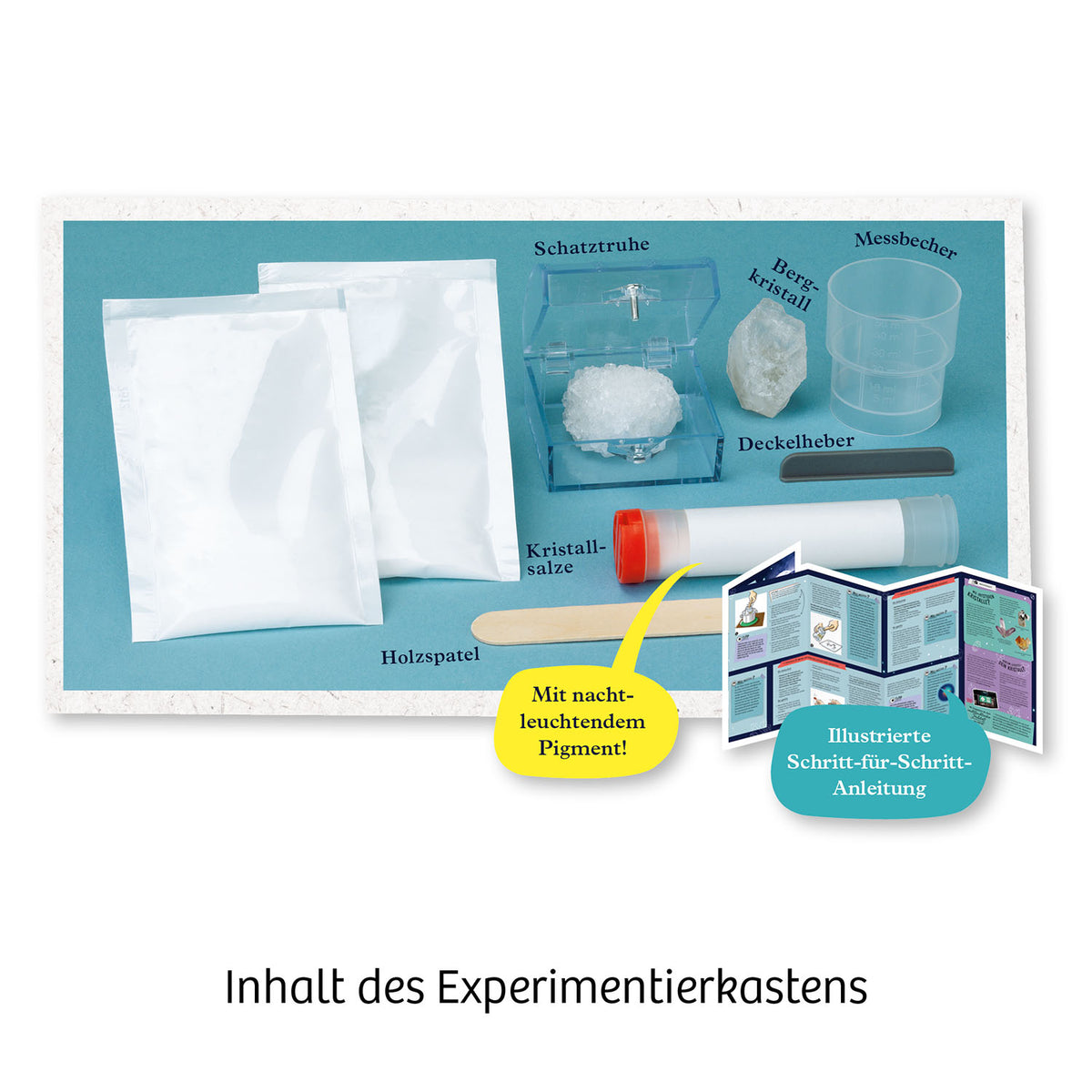 Nachtleuchtender Kristall