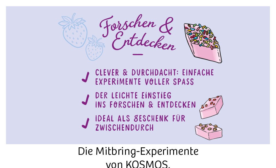 Mitbring-Experimente von KOSMOS