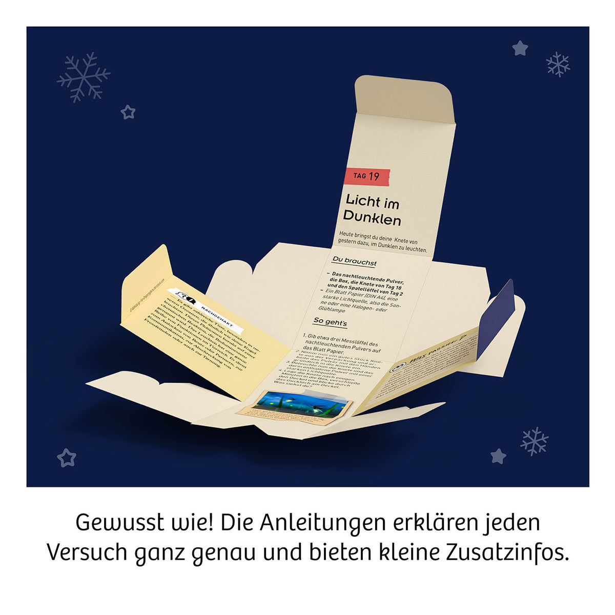 Adventskalender - Die schönsten Experimente zur Weihnachtszeit
