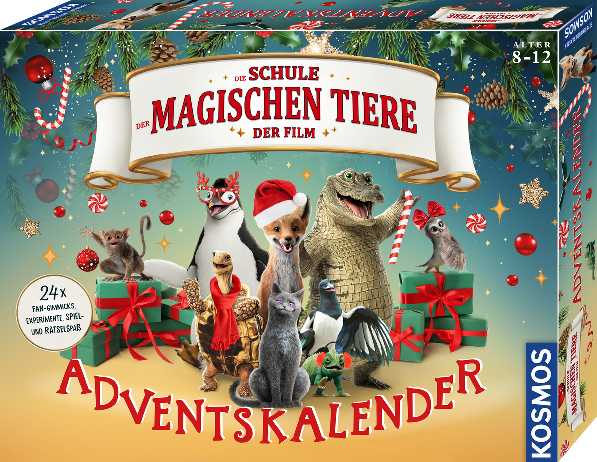 KOSMOS Adventskalender – Die Schule der magischen Tiere – der Film 2026