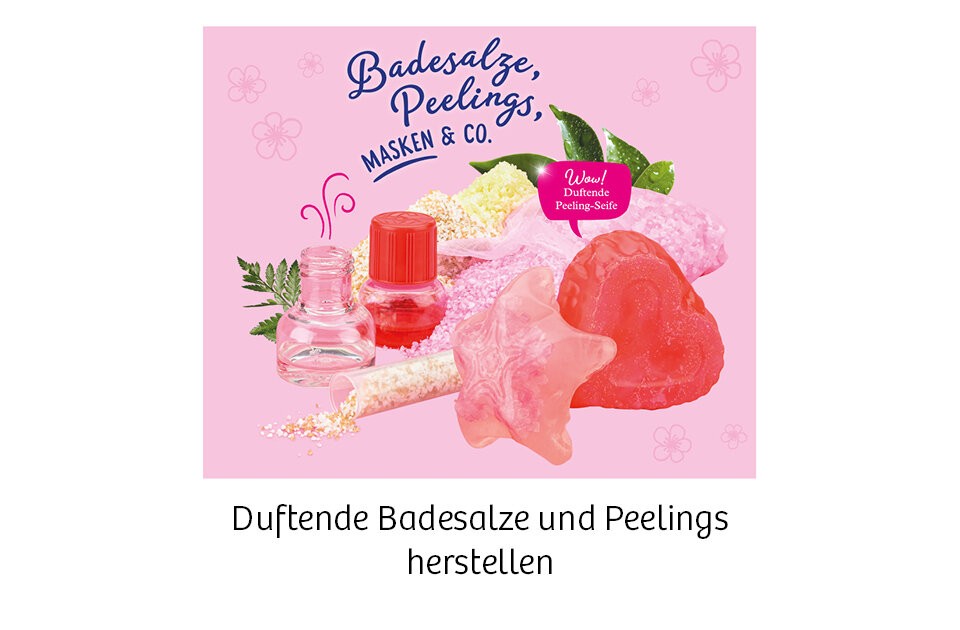 Badesalze, Peelings, Masken und Co.