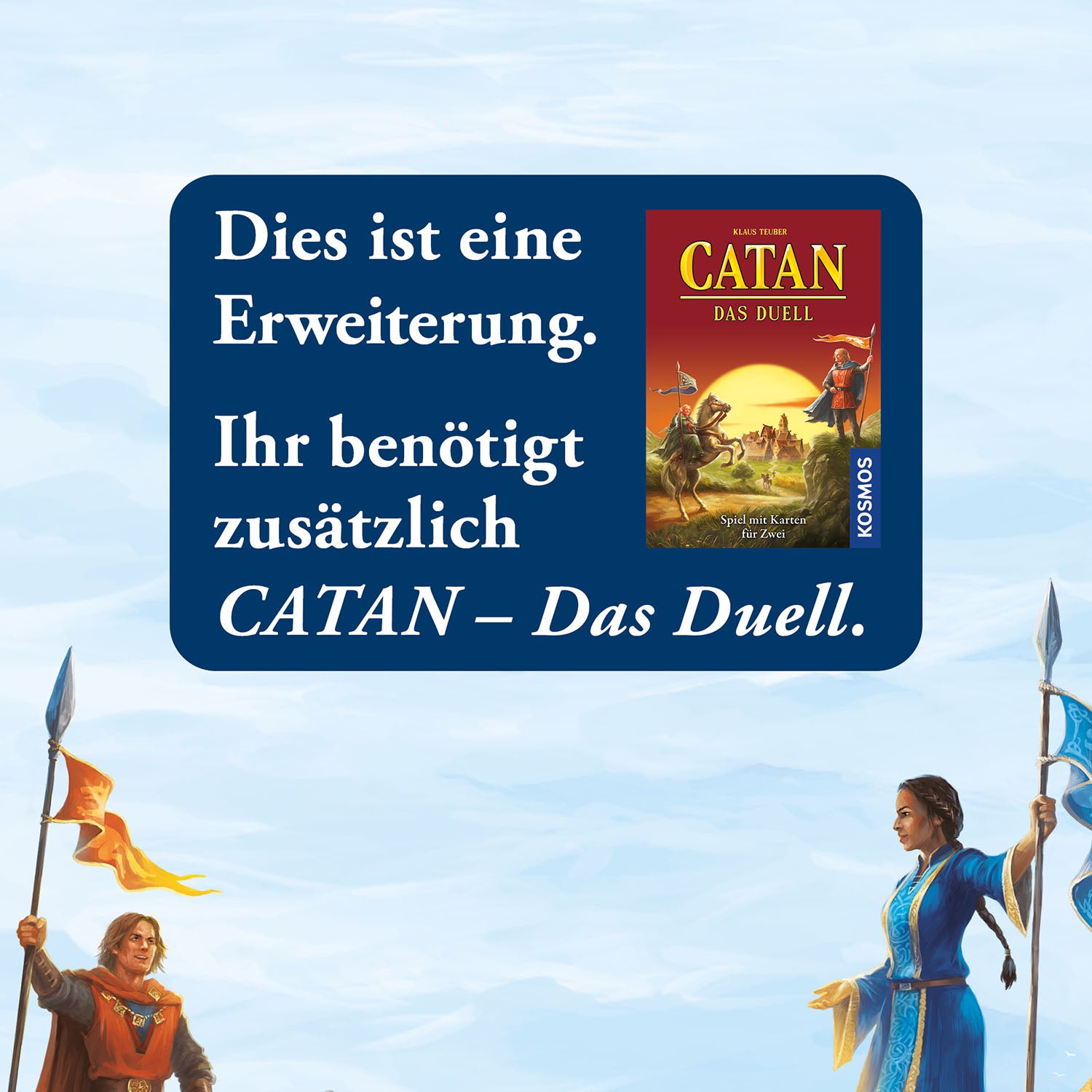 Catan - Erweiterung für das Duell - Finstere & Goldene Zeiten