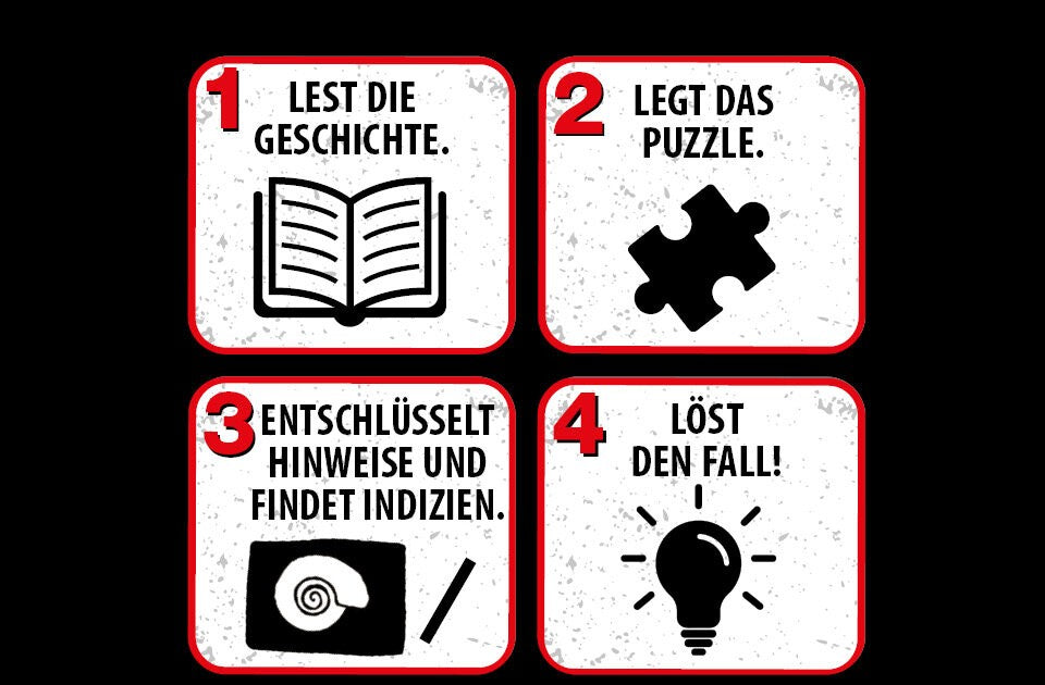 Die drei ??? Kids – Krimi Puzzle: Stück für Stück zur Aufklärung
