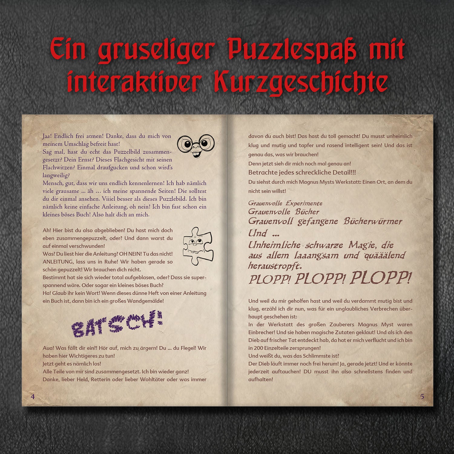 Story Puzzle: Das kleine böse Puzzle